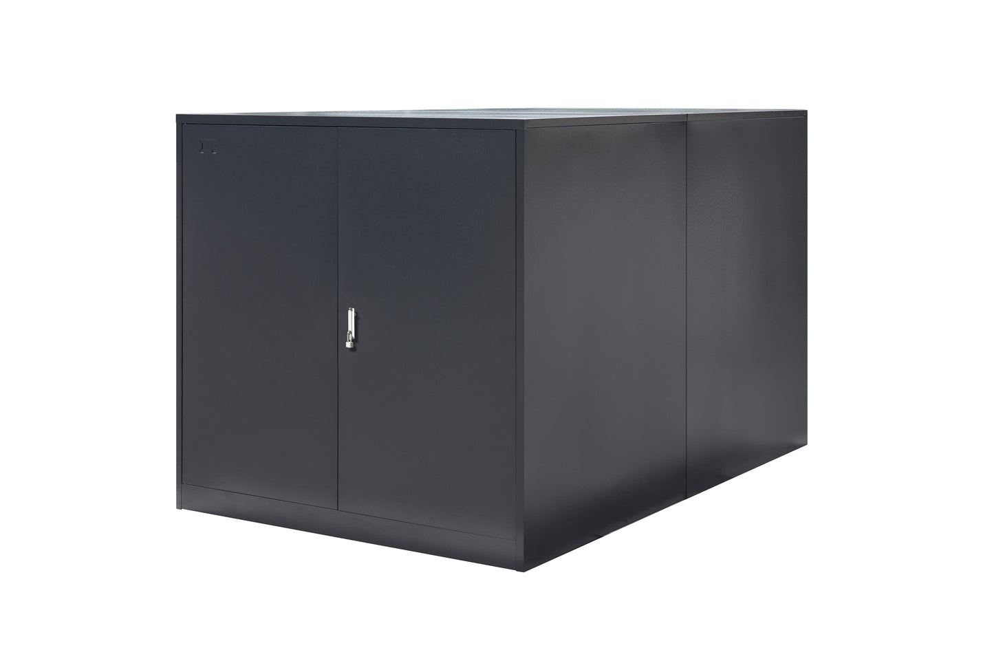 Fahrradgarage für E-Bikes "Container 2 Bikes" - Maße: H 125 x B 130 x T 204 cm