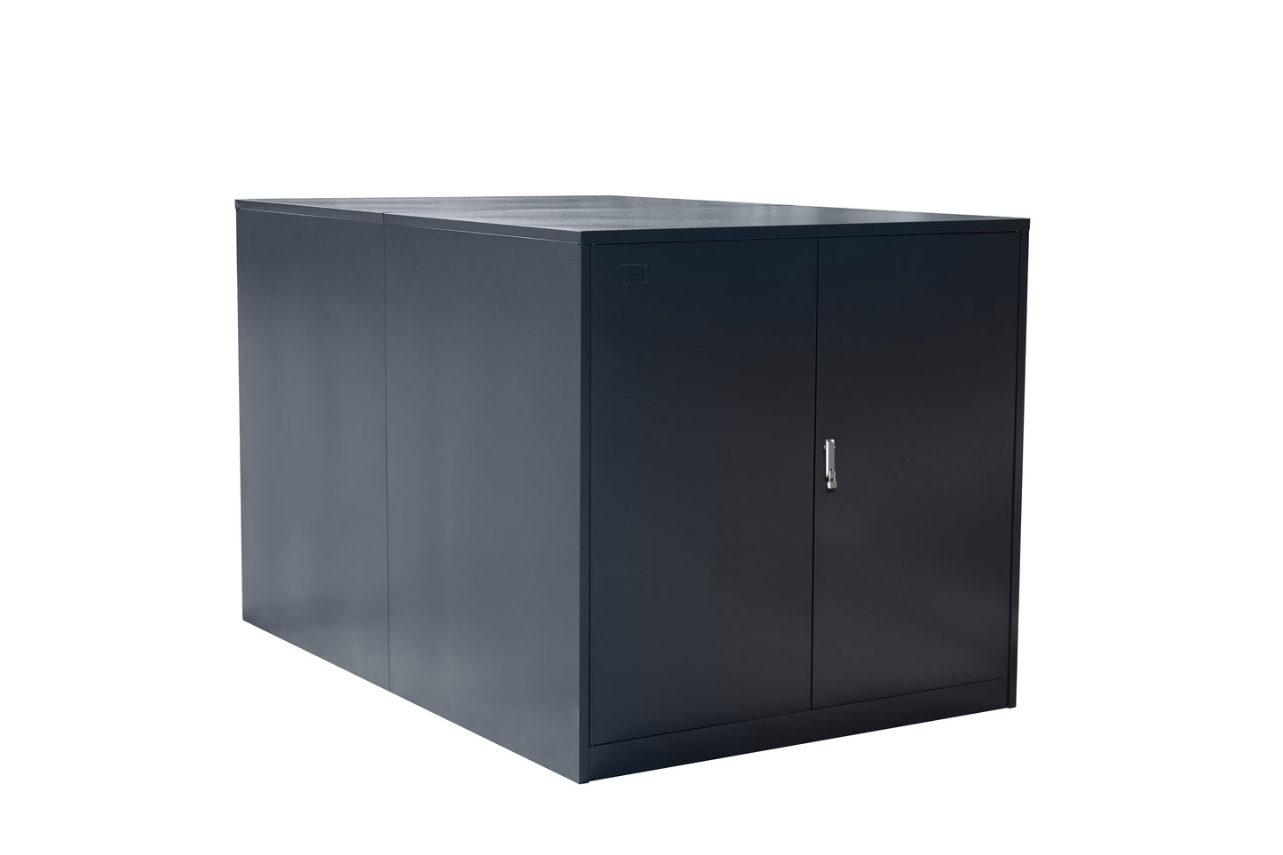 Fahrradgarage für E-Bikes "Container 2 Bikes" - Maße: H 125 x B 130 x T 204 cm