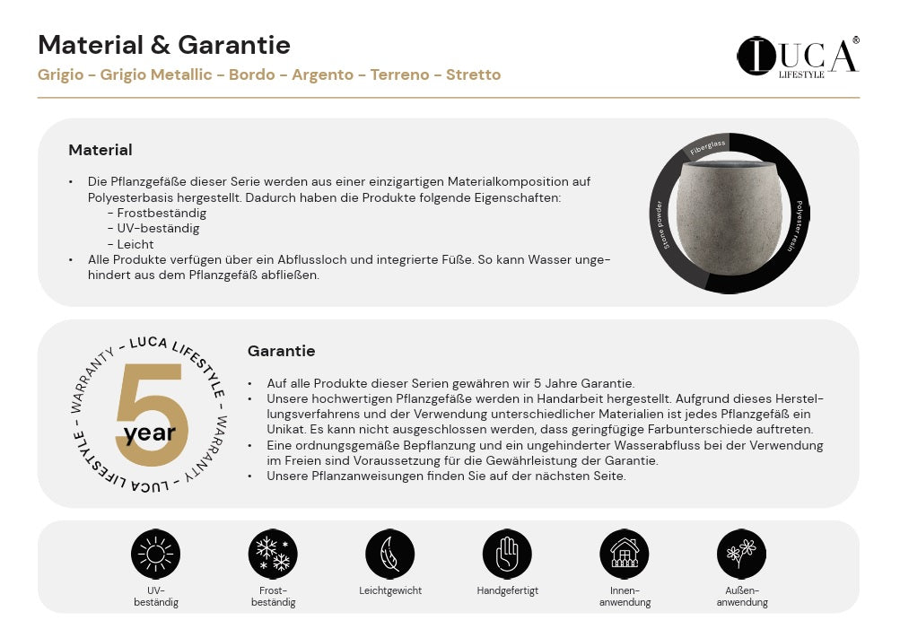 Grigio Small Box 100 - Rost - Optik