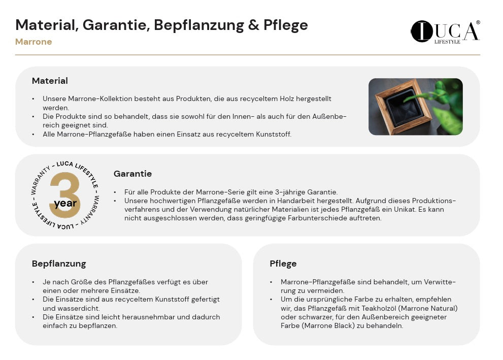 Grigio Small Box 100 - Rost - Optik