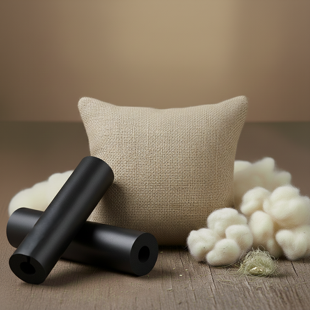 Eco Dämm Modul für Wärmepumpen Anschlüsse – nachhaltige Anschlussdämmung für Bosch und Buderus Wärmepumpen