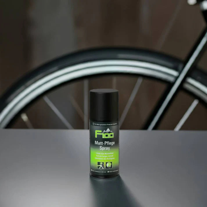 F100 Matt Pflegespray von Dr. Wack – Fahrradpflege für matte Oberflächen

