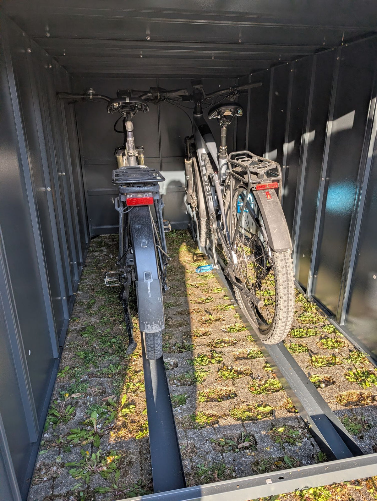 Fahrradgarage XL für Lastenräder & E-Bikes | abschließbar