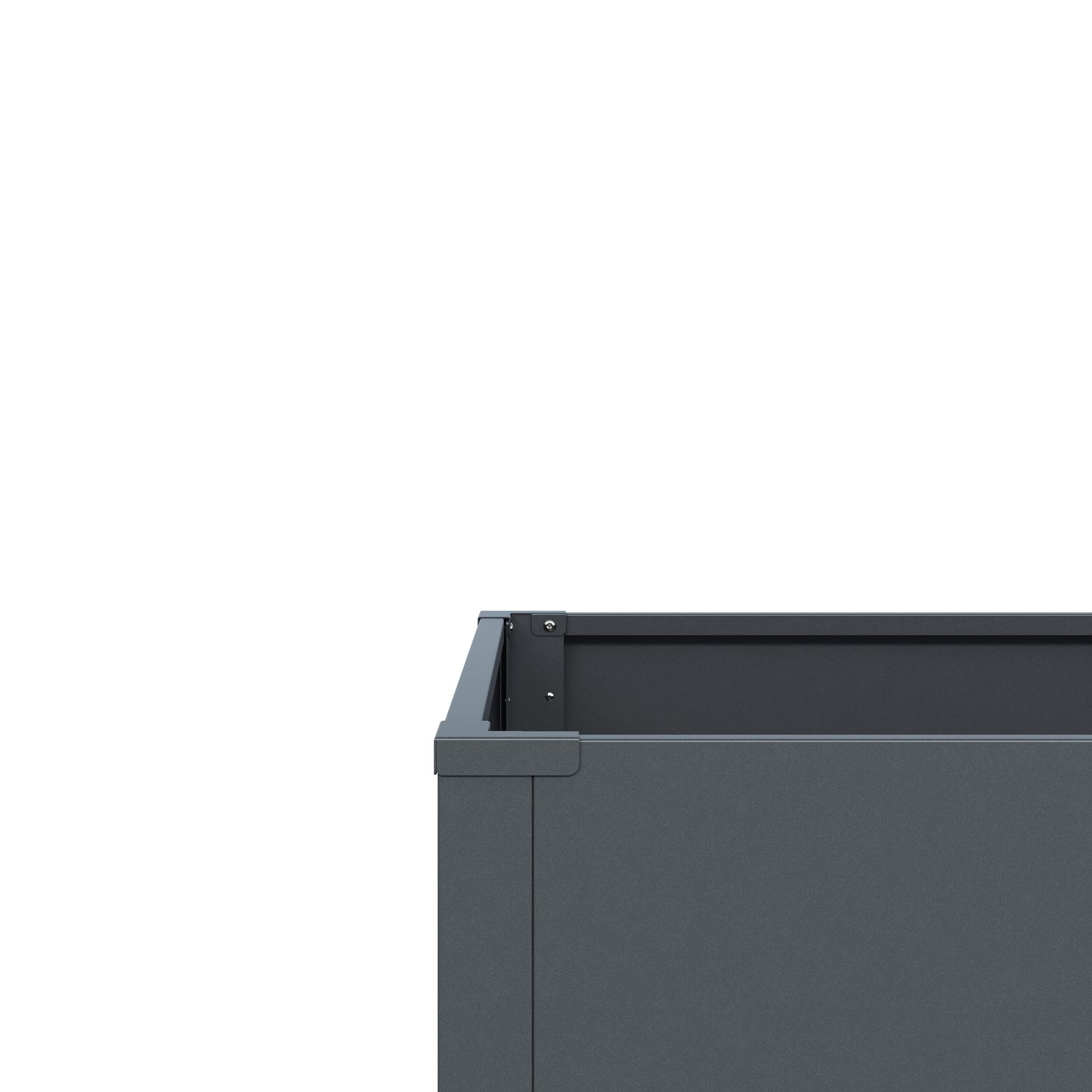 Hochbeet XL 150 cm - stabiles Metallhochbeet für den Außenbereich