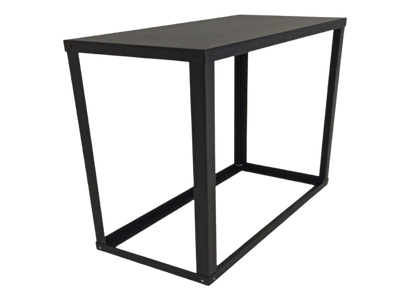 Bild von Kaminholzregal Metall schwarz RAL 9005 freigestellt