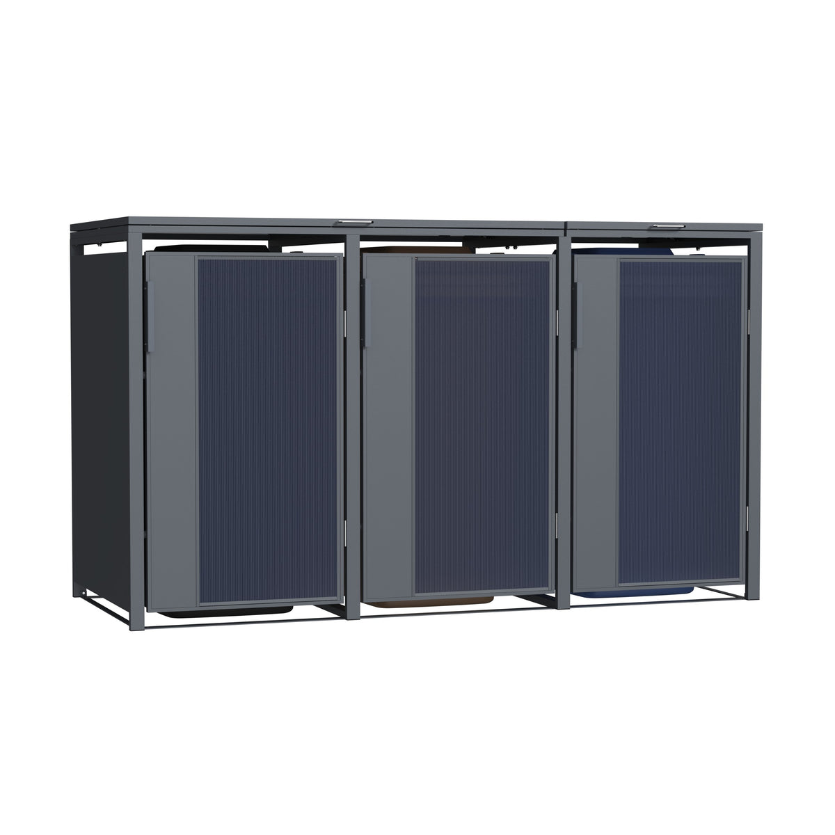 Muelltonnenbox_3er_mit_Acrylglas_Tueren_vorne_seitlichMuelltonnenbox_3er_mit_Acrylglas_Tueren_vorne_seitlich