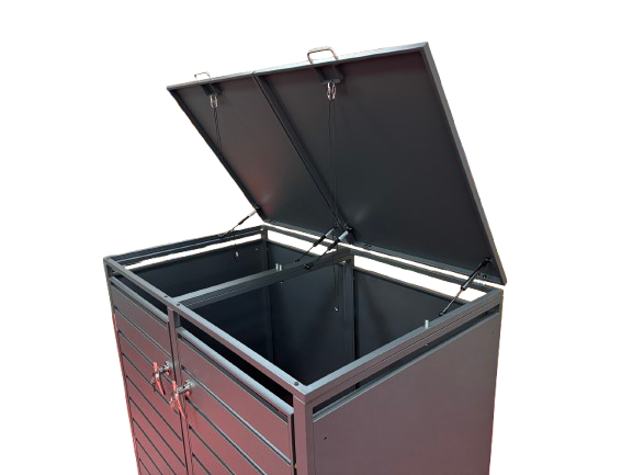 Muelltonnenboxen_2er_mit_Deckel_und_abschliessbaren_Chromgriffen