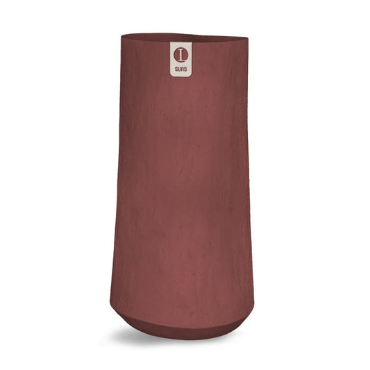 Rondello Vase Brick in rot Brick_55x110_cm