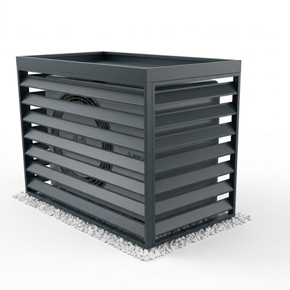 Waermepumpen_Abdeckung_XL_Air_fuer Bosch Compress von_Metallwaren Deutschland