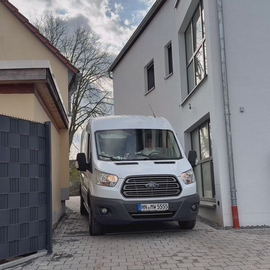 E-Bike Fahrradgarage Aufbauvideo Montage der Metall-Fahrradbox zur sicheren Lagerung von Pedelecs und Fahrrädern im Außenbereich.